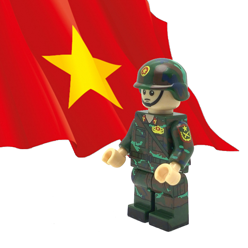 Combo 5 nhân vật chiến sĩ Bộ binh - Quân phục K20 Quân đội Nhân dân Việt Nam