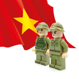 Combo 10 Nhân vật chiến sĩ Bộ binh Quân đội Nhân dân Việt Nam và trang bị AK, RPD