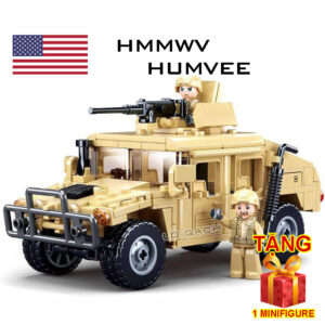 Bộ xếp hình Xe bọc thép Humvee Desert Storm quân đội Mỹ