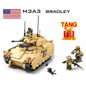 Bộ xếp hình Xe bọc thép M3A3 Bradley 905 chi tiết