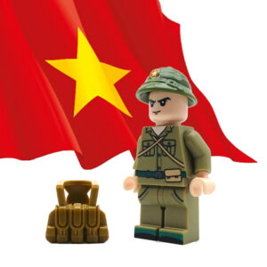 Combo 5 Chiến sĩ (Mẫu 3 - Có bao xe AK) Quân đội Nhân dân Việt Nam kèm trang bị AK, RPD, RPK, SVD, B41