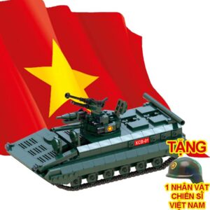 Bộ xếp hình Xe chiến đấu bộ binh XCB-01 QĐND Việt Nam 774 chi tiết