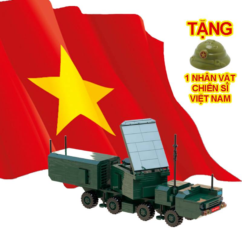 Bộ xếp hình Radar dẫn bắn 30N6E - Tổ hợp phòng không S300