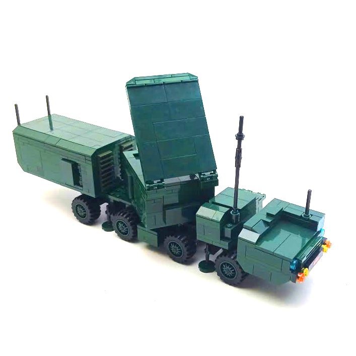 Bộ xếp hình Radar dẫn bắn 30N6E - Tổ hợp phòng không S300 - Ảnh 6