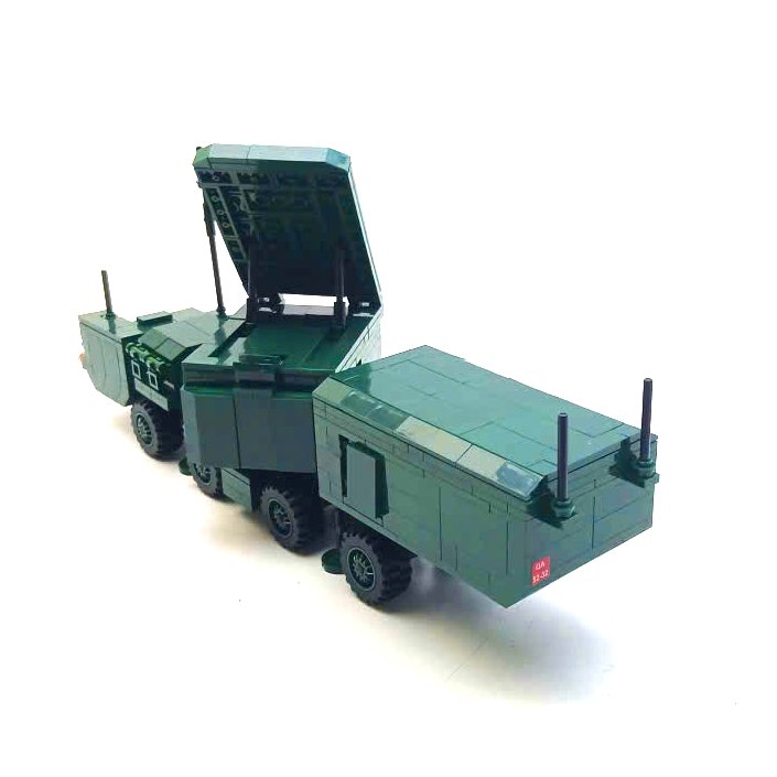 Bộ xếp hình Radar dẫn bắn 30N6E - Tổ hợp phòng không S300 - Ảnh 7
