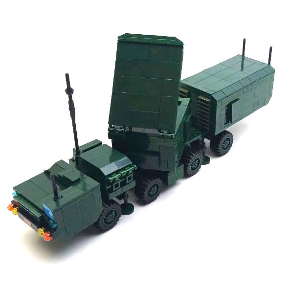 Bộ xếp hình Radar dẫn bắn 30N6E - Tổ hợp phòng không S300 - Ảnh 3