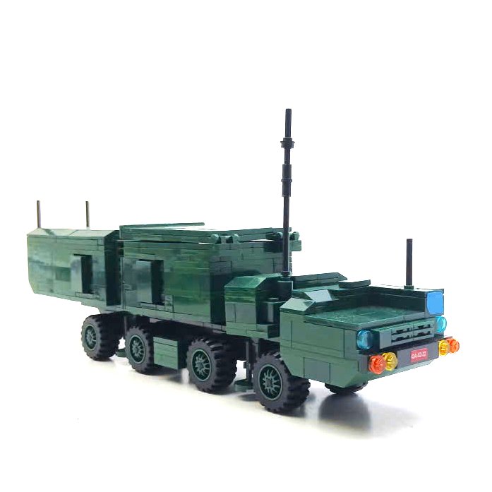 Bộ xếp hình Radar dẫn bắn 30N6E - Tổ hợp phòng không S300 - Ảnh 5