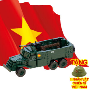 Bộ xếp hình Xe bọc thép chở quân BTR-152 QĐND Việt Nam